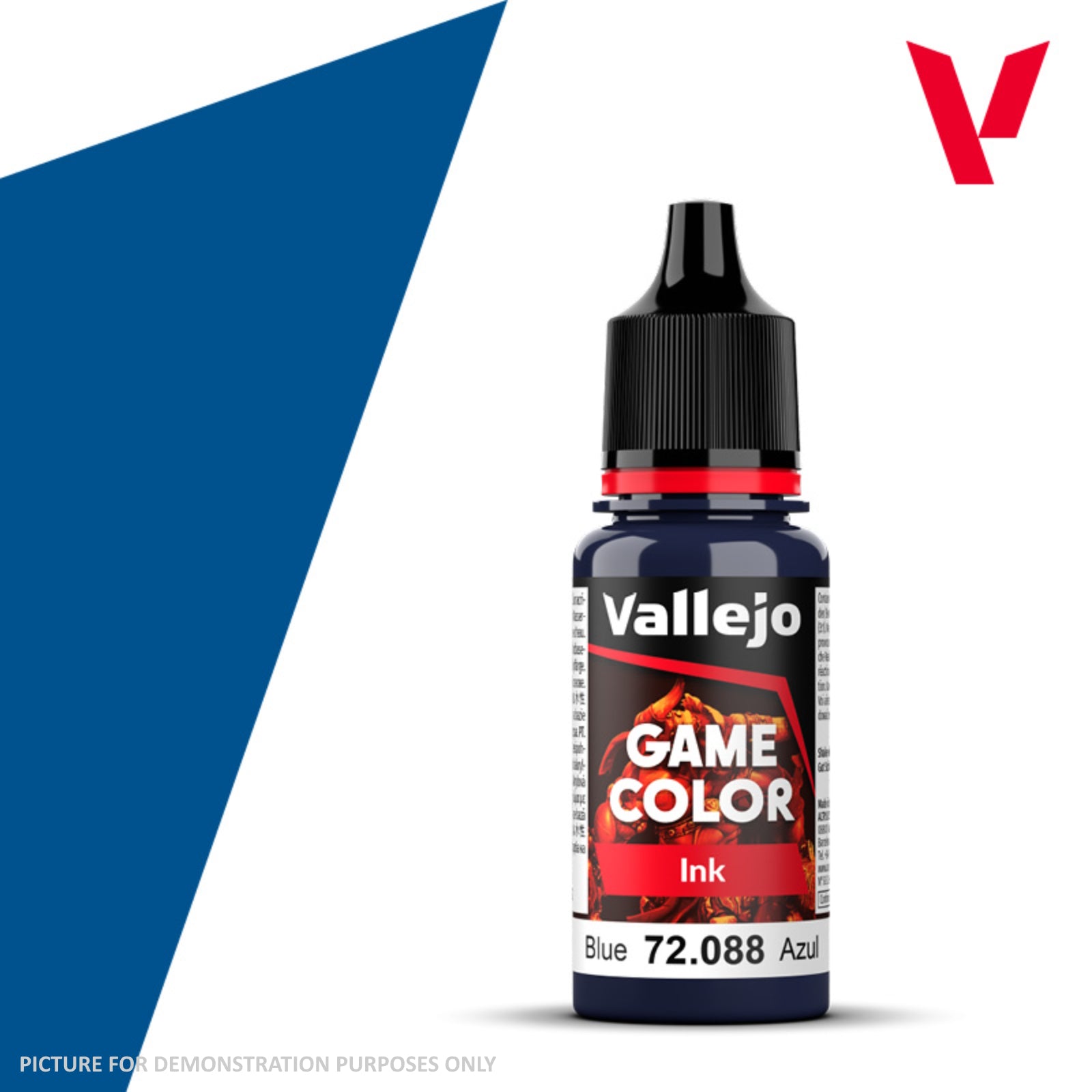 Vallejo Game Colour Ink - 72.088 Blue 18ml